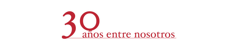 30 años entre nosotros